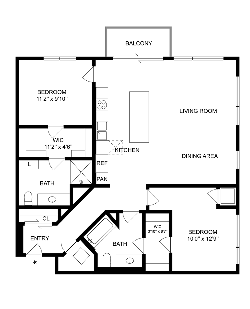 Edison floor plan